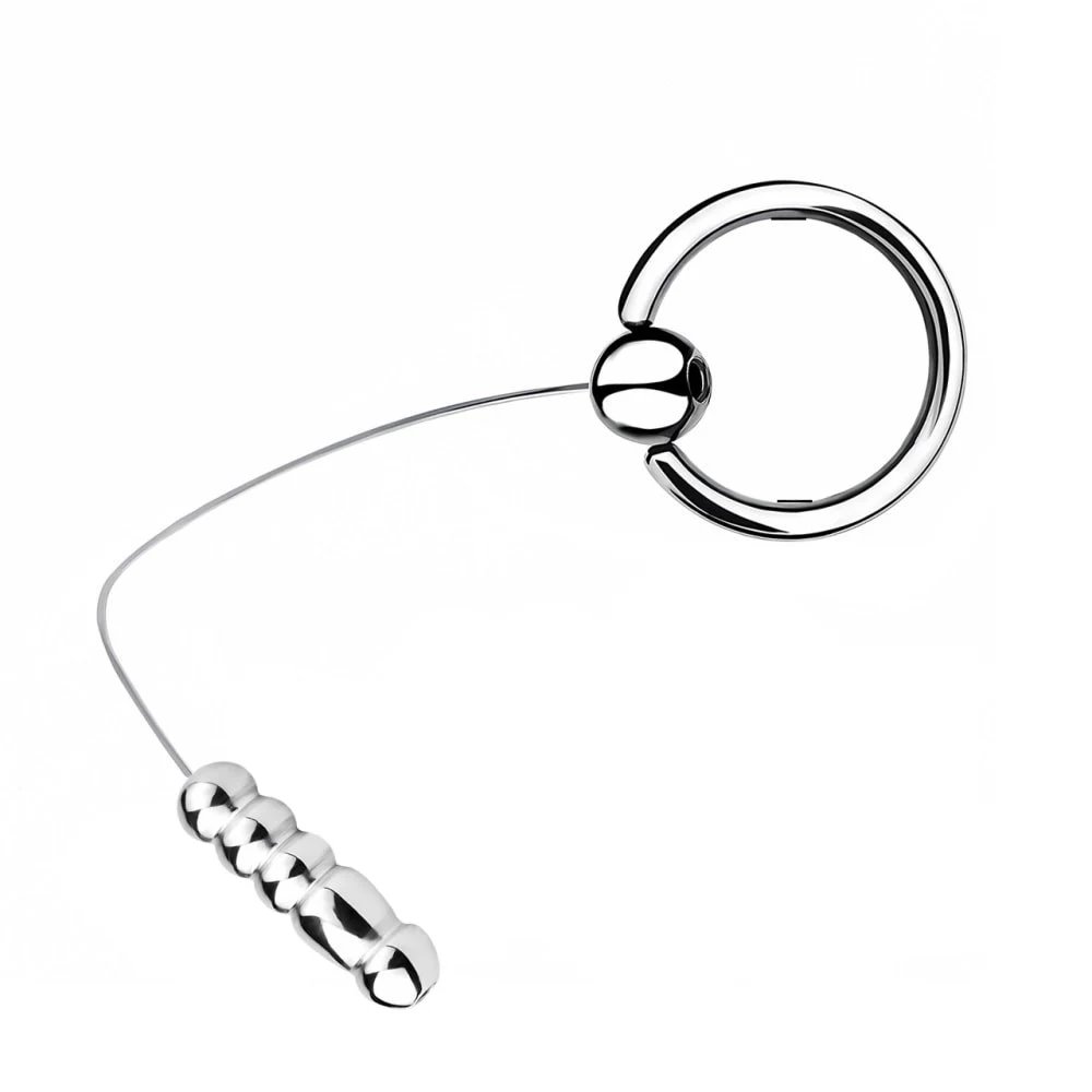 Stainless Steel Hollow Urethra Rod High Quality Polished Touch with Nylon Wire 6 Sizes Available Prostate Stimulation Sex Toys