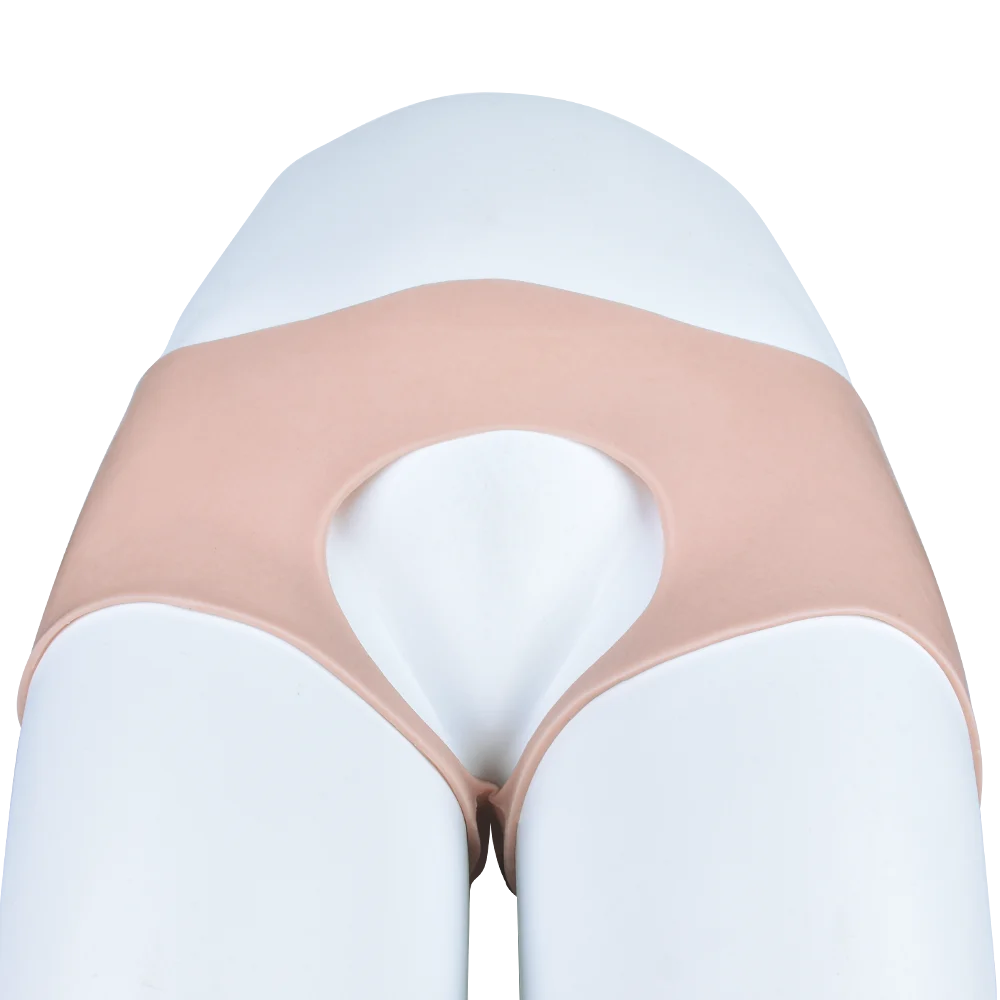 Transvestite Crossdressing Series Cosplay Butt Lifting Pants Silicone Soft Pants Silicone Pants to Sale for Adult