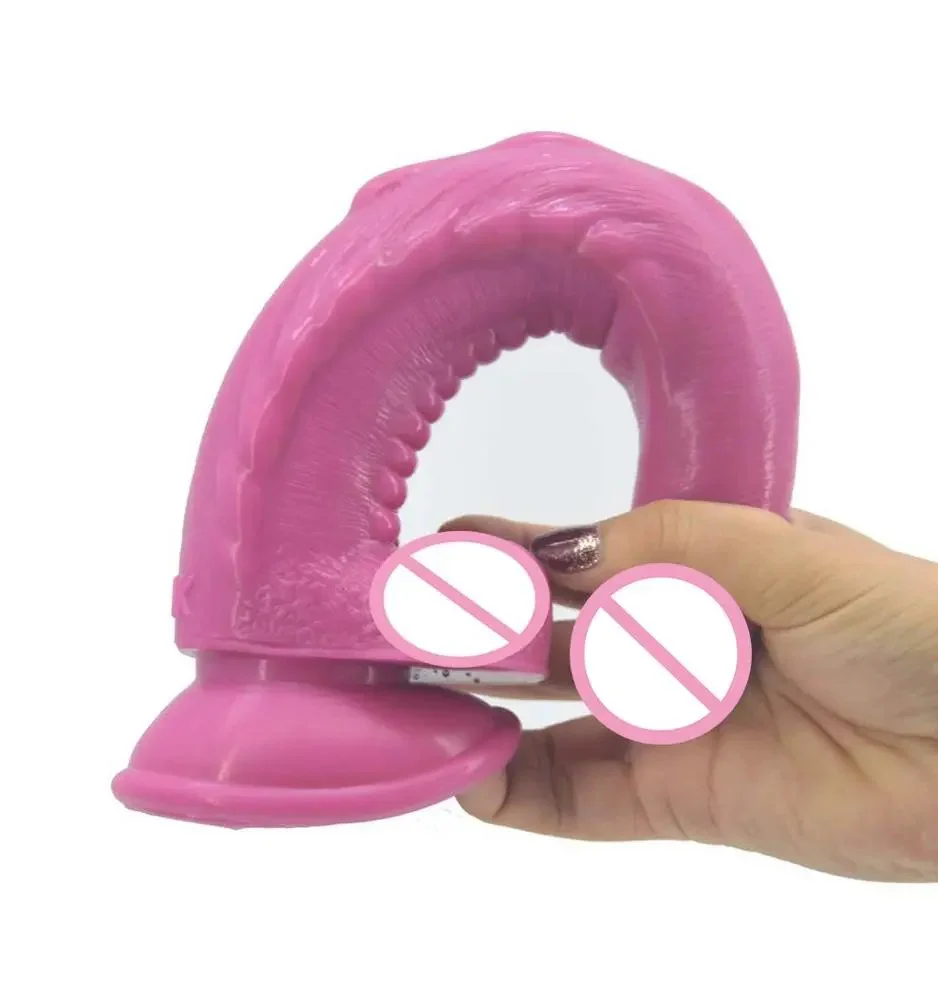 Sex Shop High Quality G-spot Dildo Silicone Artifical Penis Realistic with Ball for Women Pussy and Anal Bdsm Sex Toys