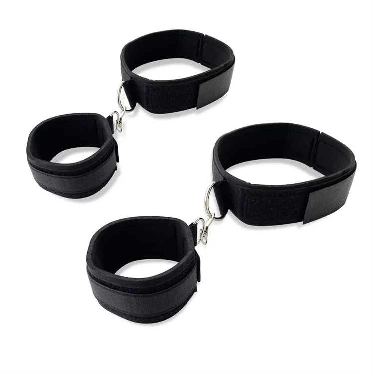 Sex Toys Bondage Set for Couple Hand and Legs Cuff Bondage Wrist to Thigh Restraint