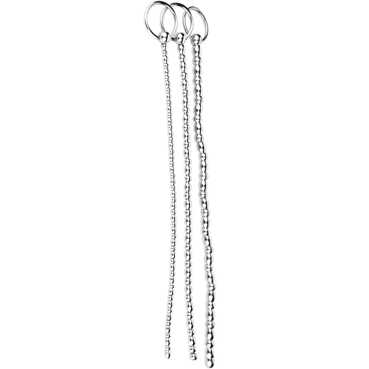 Stainless Steel Prostate Massage Beads Glans Cap Penis Insert Prostate Sex Toy Metal Anus Stimulation Urethral Toy for Men