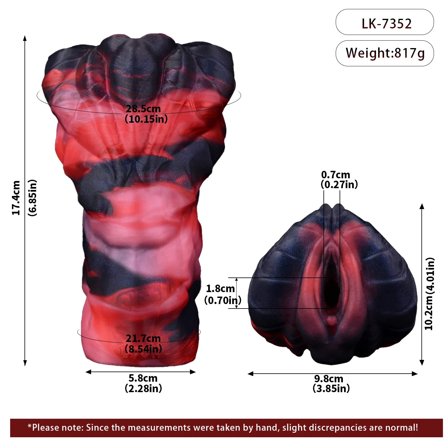 Soft Silicone Male Masturbator Single Channel Monster Pocket Pussy Adult Realistic Vagina Sex Toy for Men