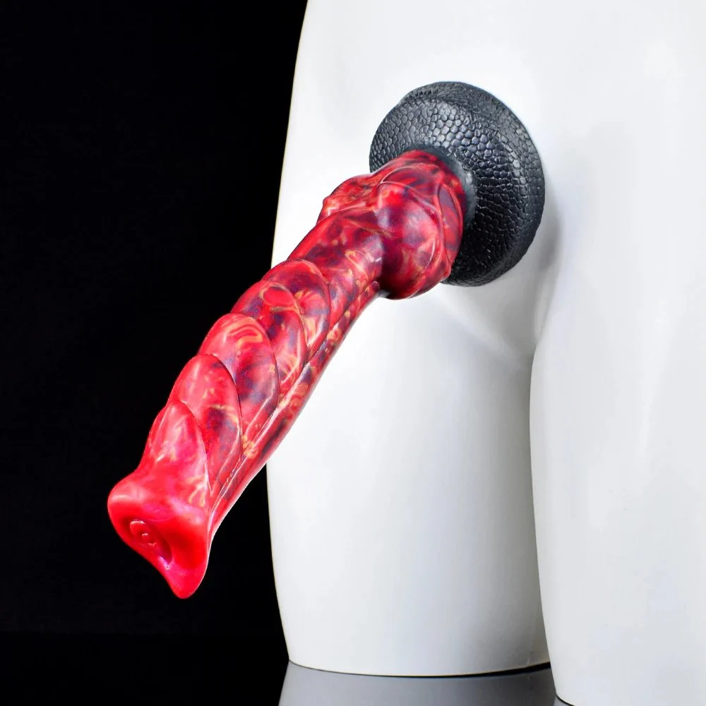 Liquid Silicone Shaped Fantasy Adult Penis With Suction Cup Juguetes Sexuales for Women Soft Adult Sex Toys