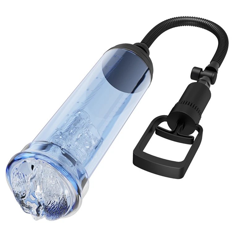 Quality Adult Sex Toy Male Manual Penis Growth Enlarge Trainer Tool Penile Vacuum Pump Male Trainer