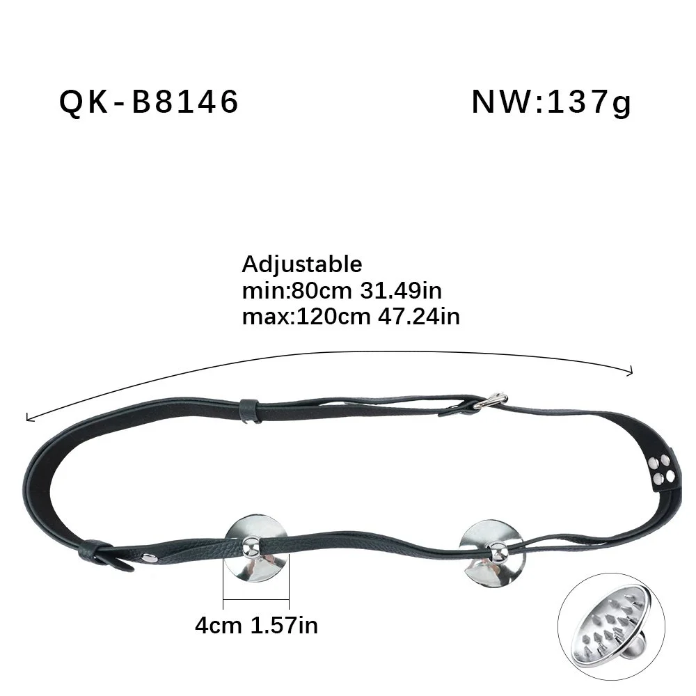 Wearable Metal Nipple Stainless Steel Nipple Clamp with Breast Stimulator Pressure Breast Clips for Female