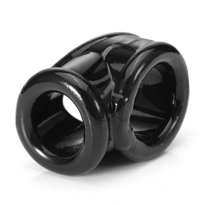 Men's Triangular Black TPE Soft Penis Ring for Men Adult Sex Toys