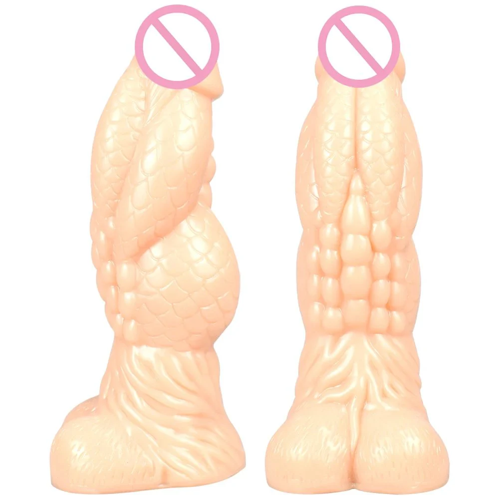 Medical Silicone Sex Toys Consolador Sex Adult Products Big Artificial Realistic 22cm Huge Dildo for Women
