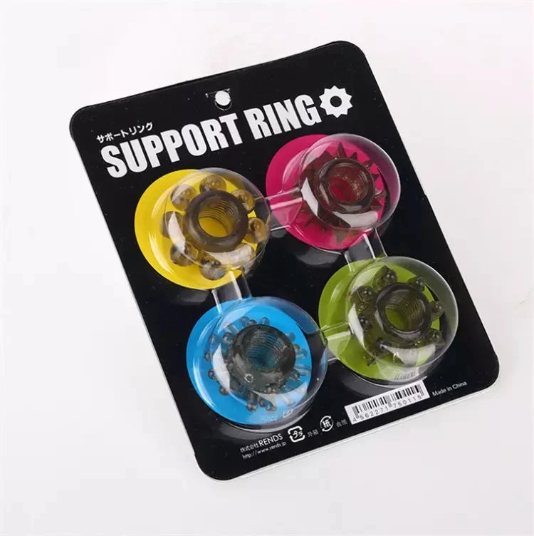 Sex Toys for Male Rubber Ultra Stretchy Penis Ring Delay Ejaculation Cock Rings for Men
