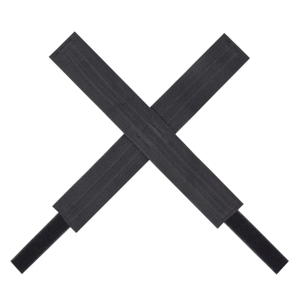 Bondage Cross Handcuffs Woven Tape Sex Handcuffs Velcro Buckle Sex Hand Chain Shackle Other Sex Toys