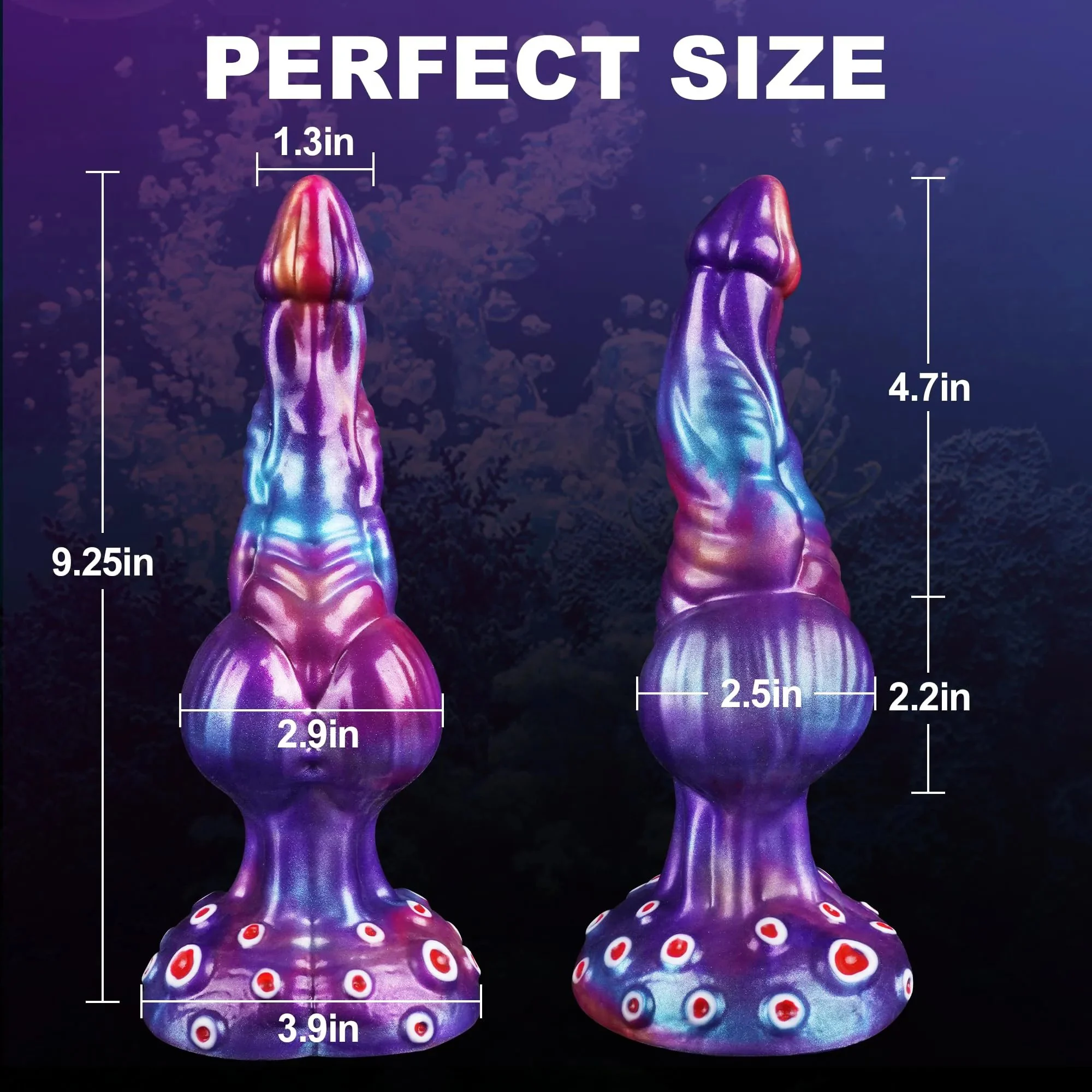 Silicone Dog Adult Sex Toy Soft Thick Tentacle Anal Suction Cup Giant Masturbator Featuring Big Horse Dragon Alien Animal Horse