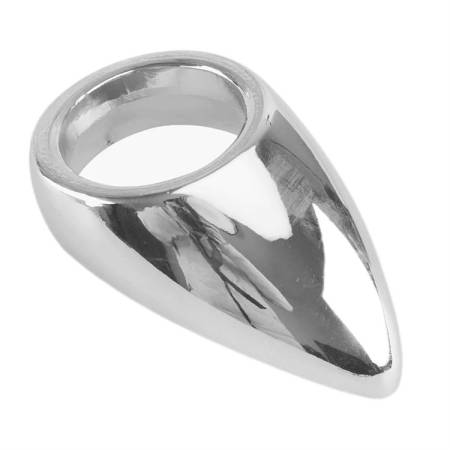 Sex Toys for Men Metal Testicle Deluxe Penis Ring Stainless Steel Teardrop Cock Ring