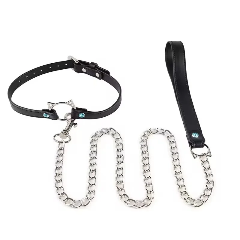 Three-Piece Bondage Kit for Couples Includes Hand Cuffs Sex Collar Spanking Paddle-Fun and Sexy Role Play Sex Toys