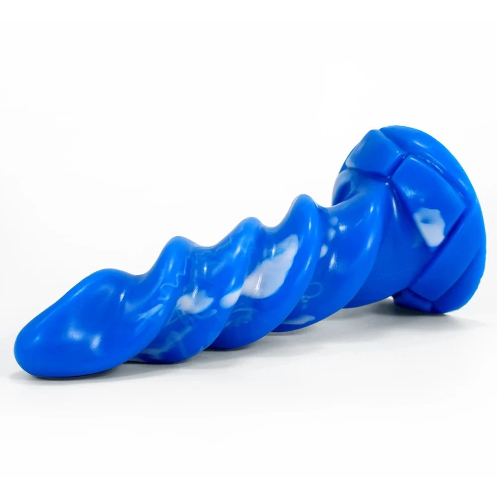 Imitated Silicone Soft Comfortable Flexible Norse Mythology - Goddess Hela Dildo Spiral Stimulation of Male Anus Penis