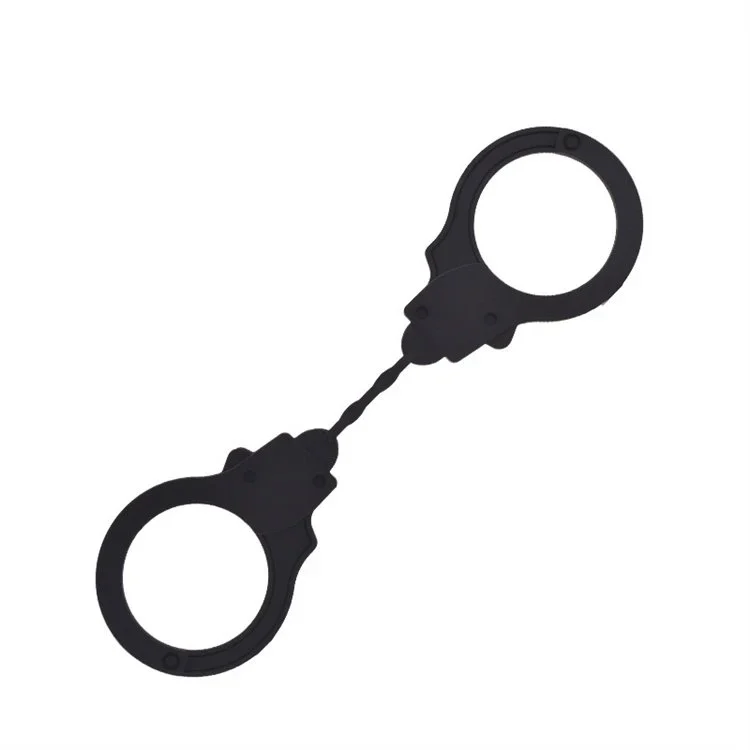 Cosplay Game Toys for Couple Bondage Gear Silicone Rubber Handcuff Sex Toy