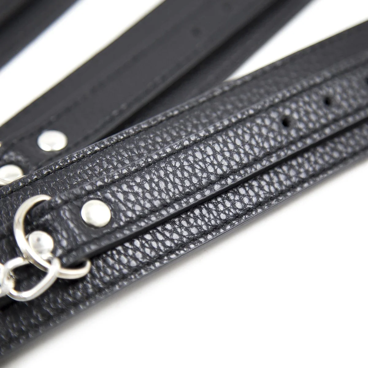 Handcuffs Leather Shackle Sex Handcuffs Needle Buckle Sex Hand Chain Shackle