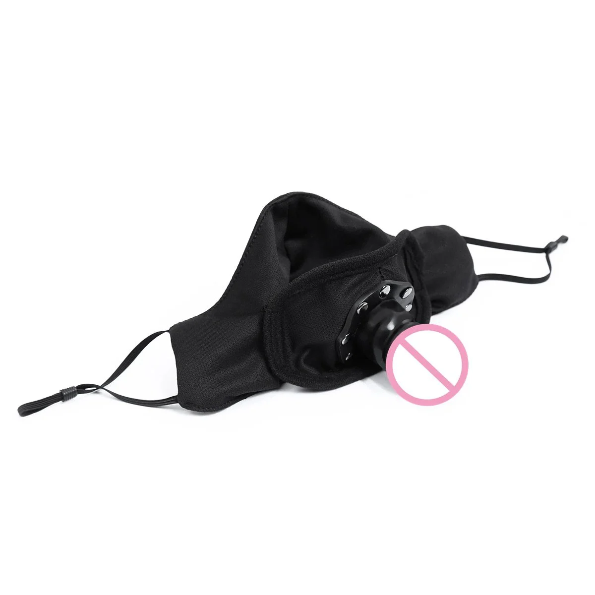 Dildo Mouth Plug Mask Adult Sex Toys Penis Plug Female Mouth Ball Consolador Black Mask Sex Toys Women