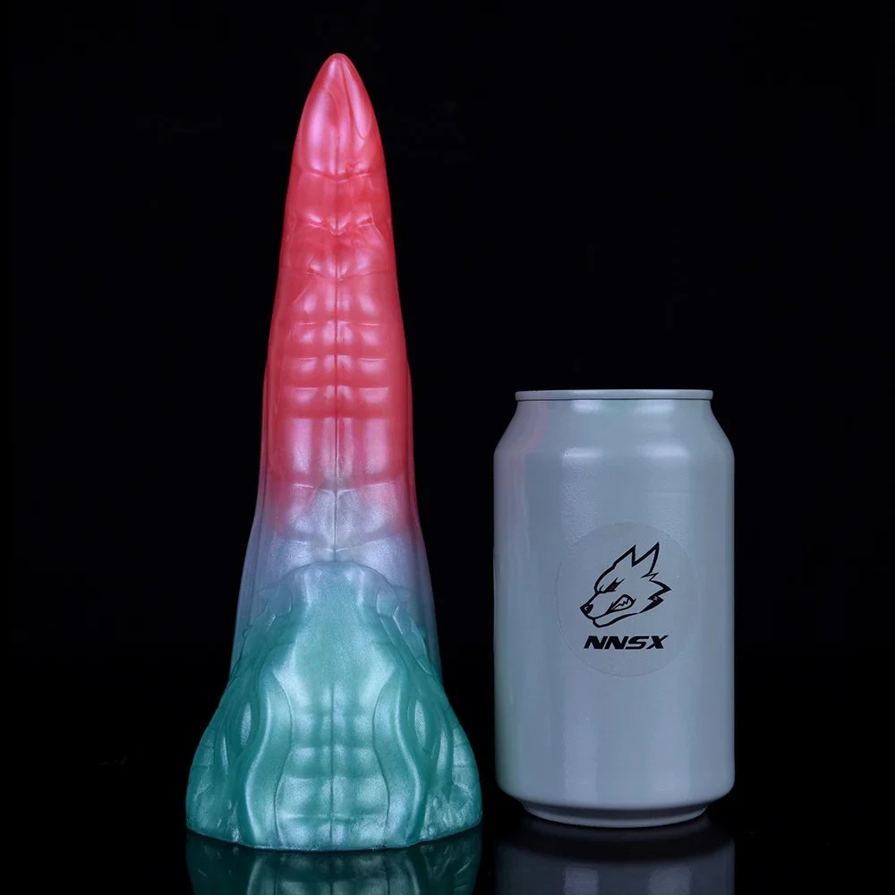 Monster Dildo Fantasy Dildo With Octopus Tentacle Texture - Laphwing Curved Shaft Adult Sex Toy for G-spot Anal Play