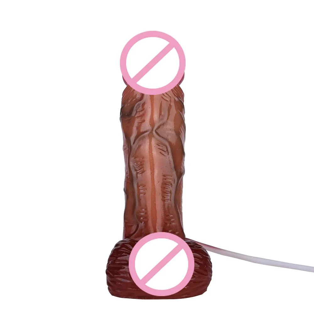 Silicone Realistic Ejaculation Dildo Suction Cup Skin Touch Realistic Squirting Penis Anal Plug Sex Toys for Women