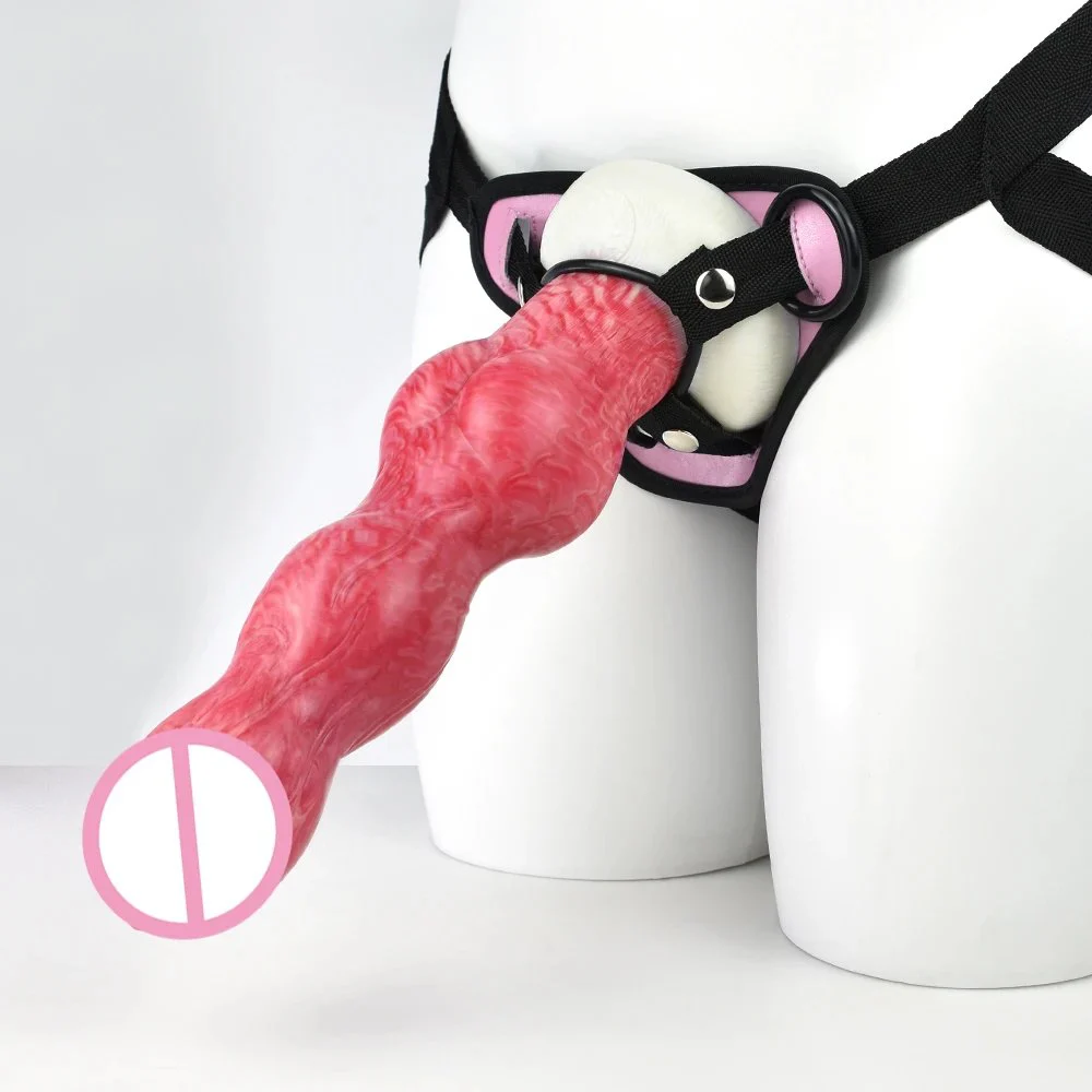 Men Huge Wearable Dildo Penis Thrusting Toys Sex Adult Women Artificial Penis Strap on Realistic Dildo Dildos for Men
