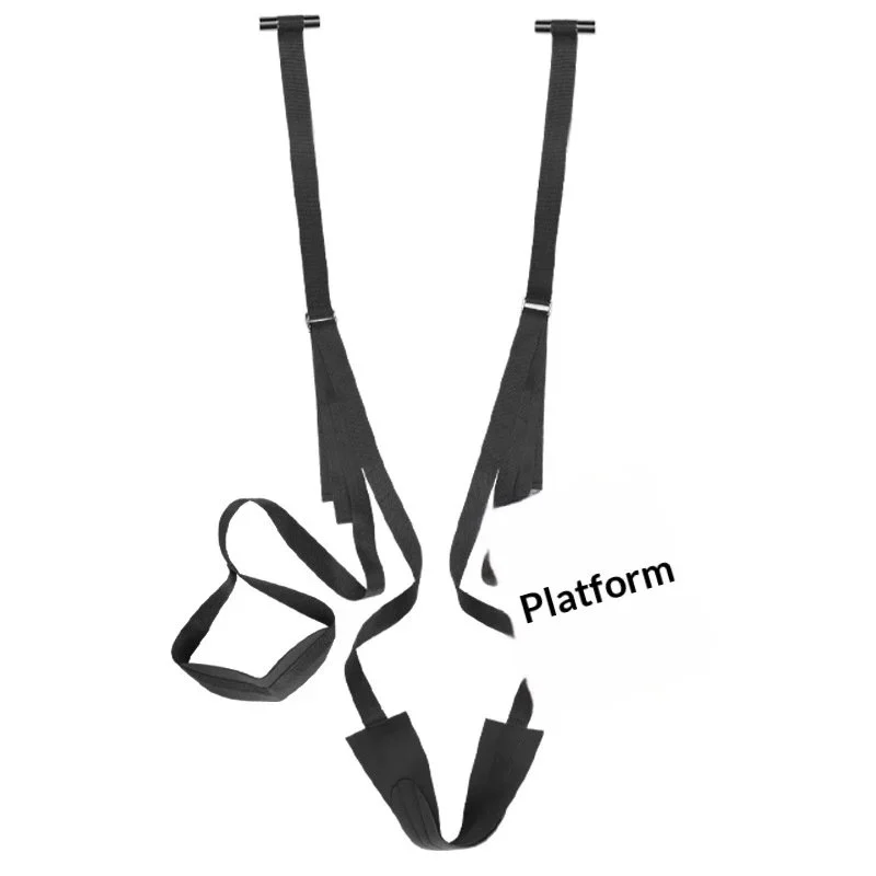 Straps Neck Wrist Thigh Sex Sling Ankle Kits Bondage Adult Sex Toys with Adjustable Kinky Bed Restraints Set Toys for Couples