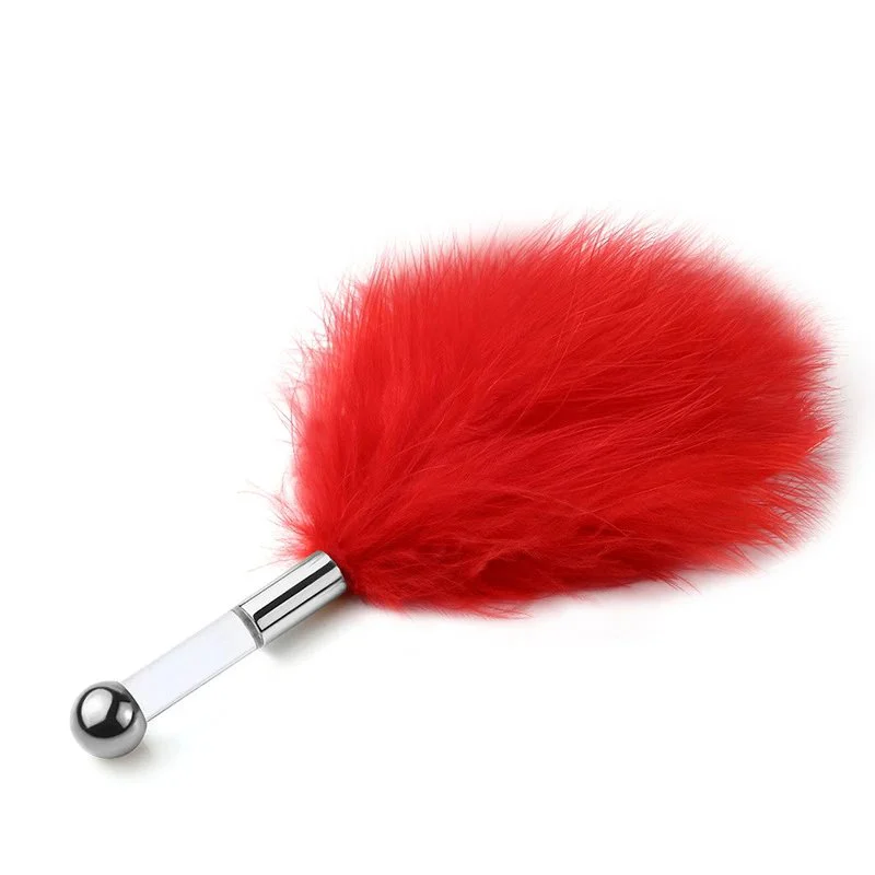 Flirting Feathers Soft Flogger Adult Sex Toy for Couples Flirt Whip Sex Toys