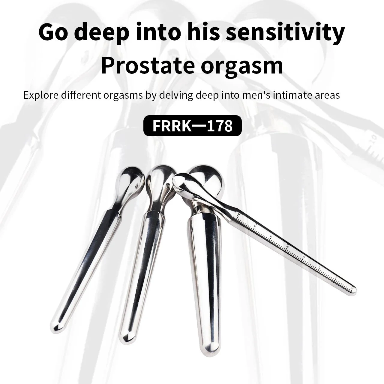 Thick Stainless Steel Penis Urethral Plug 4 SIZE XL Ejaculation Delay Sex Toys for Men Prostate Massage Male Masturbator