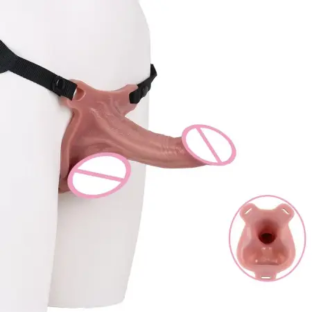 Liquid Silicone Realistic Penis Sleeve Effectively Lengthens Penis and Enhances Sensation 18+ Adult Toy for Men