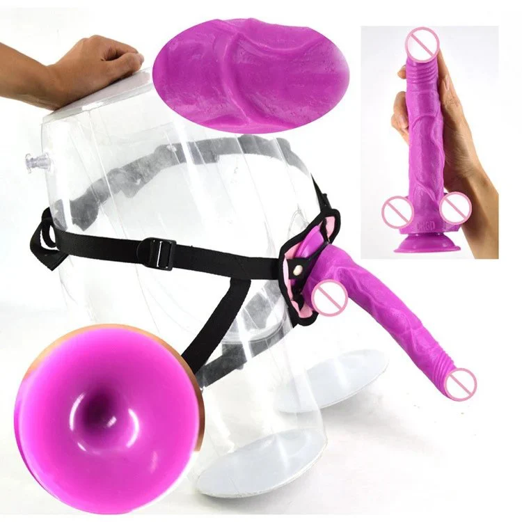 Lesbian Sex Toy Dildo Ladies Dress Unisex Sex Toys Strapon Dildo Pants Penis with Belt Sex Toy for Lesbian