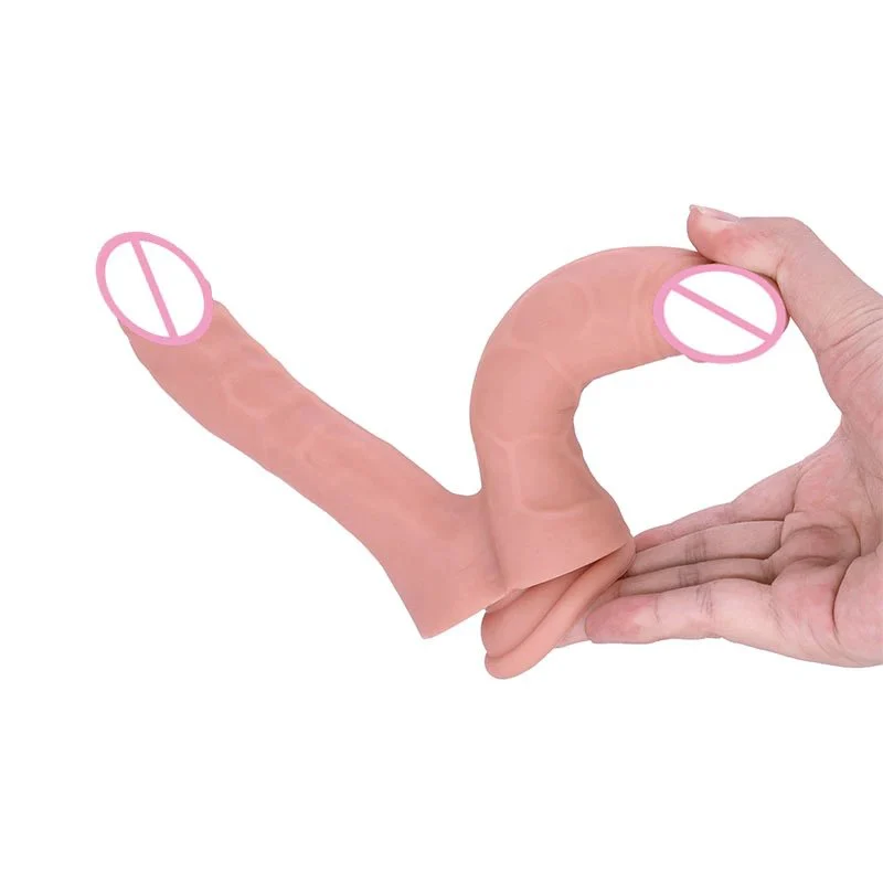 Silicone Big Huge Penis Stimulation Anal Vaginal Women Lesbian Sex Toys Double Penetration Dildo With Suction Cup