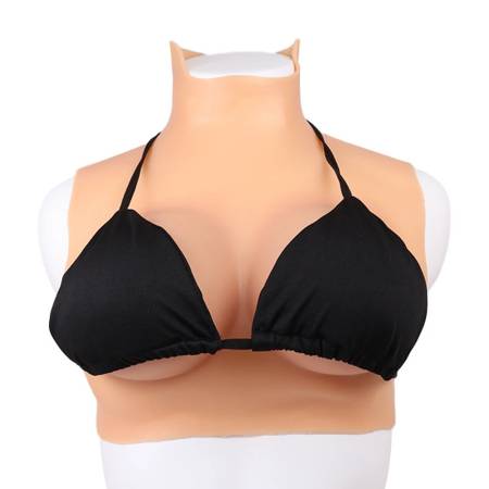 Silicone Breast Form Realistic Breast, Sissy Boy Half Body Realistic Breast Forms ,Breast Plates Sissy Full Set Sex Toy