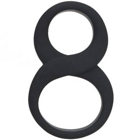 Silicone Double Cock Ring for Men Adult Sex Toys With Vibrating Feature for Delay Ejaculation