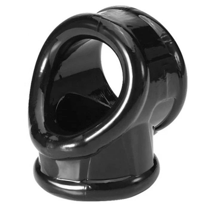 Silicone & TPE Male Triple Cock Ring Stretchable Vibrating Sex Toys for Men Helps Delay Ejaculation
