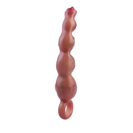 Silicone Vibrator Anal Beads Male Prostate Massager Anal Training Sex Toy for Men Women G Point Stimulation for Beginners