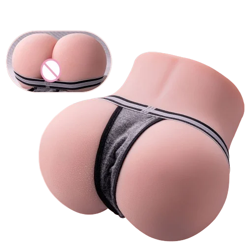 Vibrating Type Male Silicone Sex Toy Soft Sexy Women Pussy Ass Masturbator for Man