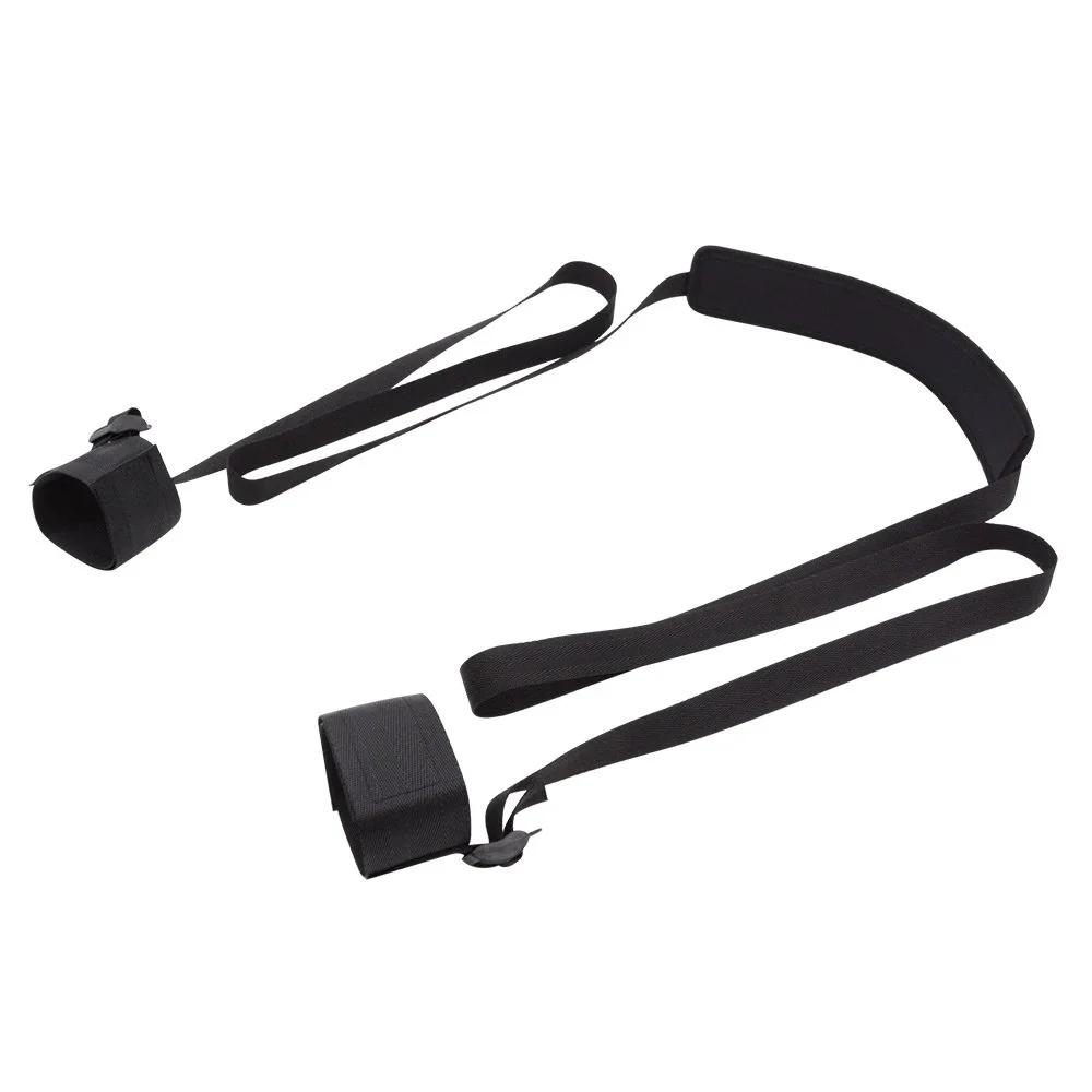 Bondage Leg Splitter Bound Hand Foot Assisted Sex Adult on Bed Sex Toy Woven Tape Handcuffs Other Sex Toys