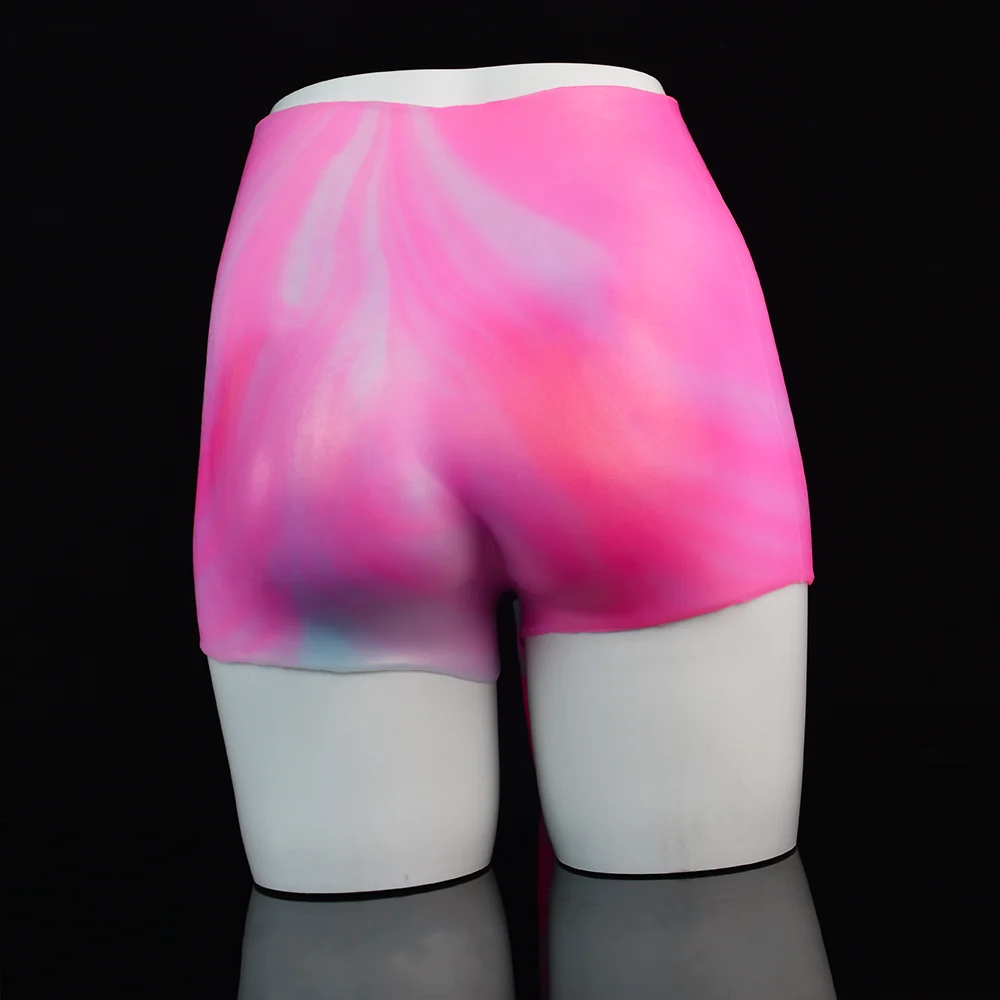 Silicone Wearable Pants Animal Lesbian Solid Silicone Leather Trousers and Women's Adult Sex Toys Stretchable