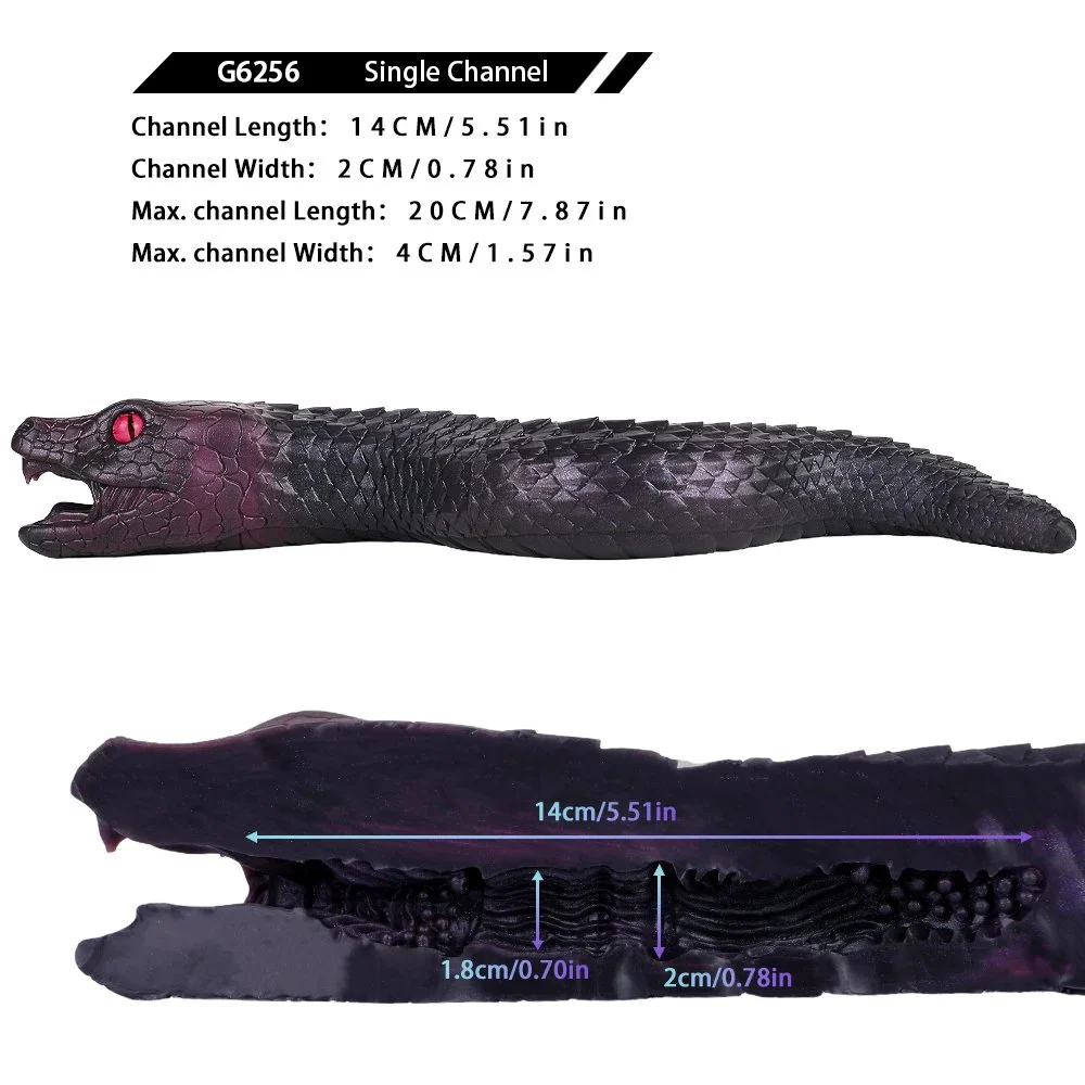 Violet Shade Serpentress Single-channel Adult Male Masturbator with Strong Wrapping Feeling Brings More Stimulation to Sex Life