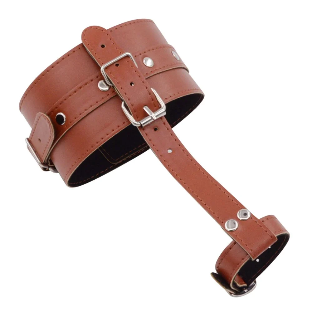Bondage Toe Cuffs Leg Cuffs Adult Product Thumb Binding BDSM Couple Bondage Fun Leather Other Sex Toys