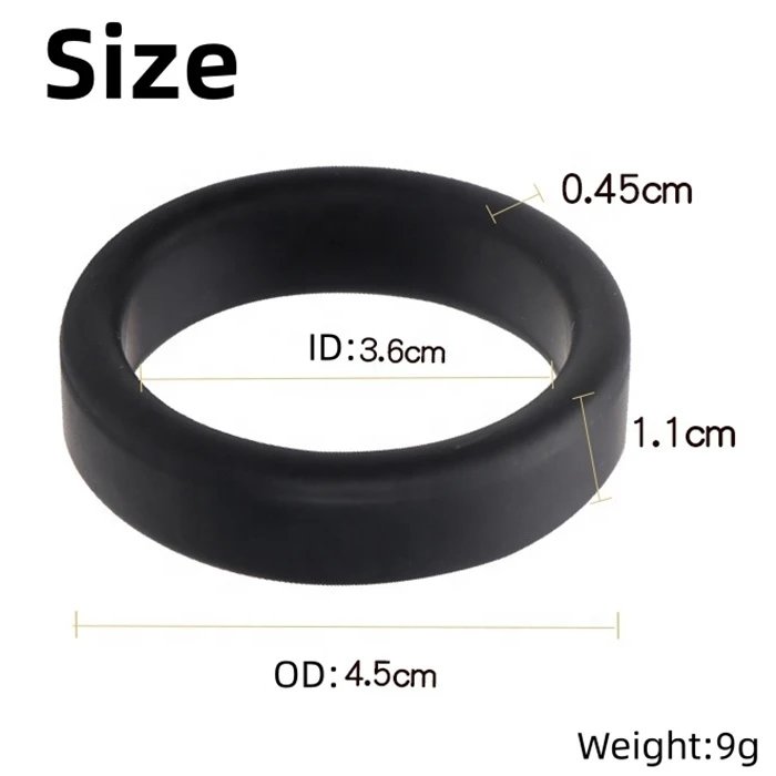 Superior Vibrating Cock Ring for Men Colorful Silicone Penis Ring Designed for Delay Ejaculation Adult Sex Product