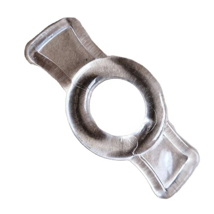 Transparent 4pcs TPE Silicone Cock Ring Set for Men Adult Sex Products for Delay Ejaculation