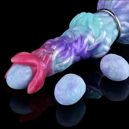 Ovipositor With Eggs- Kegel - Squishy Eggs - Vaginal Eggs Alien Ovipositor Dildo Fantasy Creature BDSM Dildo