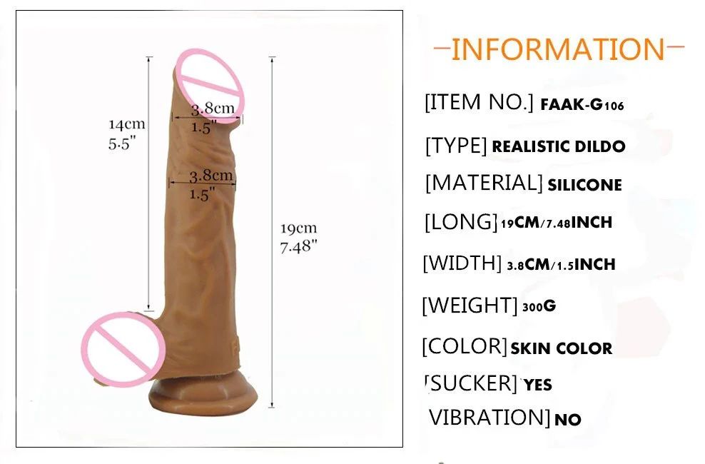 5.5''long 1.5'' Diameter Bondage Sex Toys Wear Penis Artificial Realistic Silicone Two Balls Dildo for Couple Lifelike Play