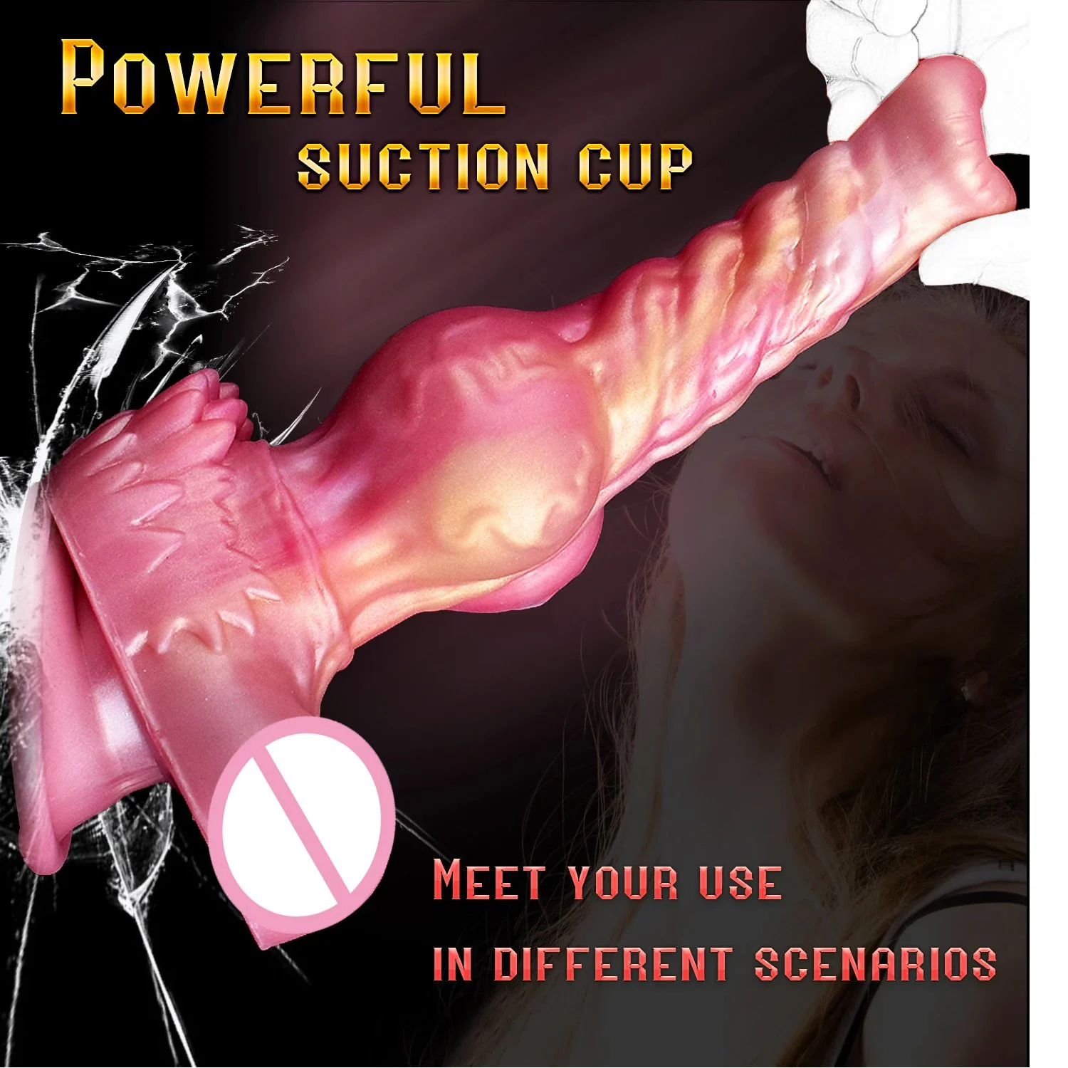 New Style Thrusting Dildo Vibrator Sex Toy Remote Control Vibrator for Clitoral G-spot Fantasy Wolf Dildos With10 Vibrating