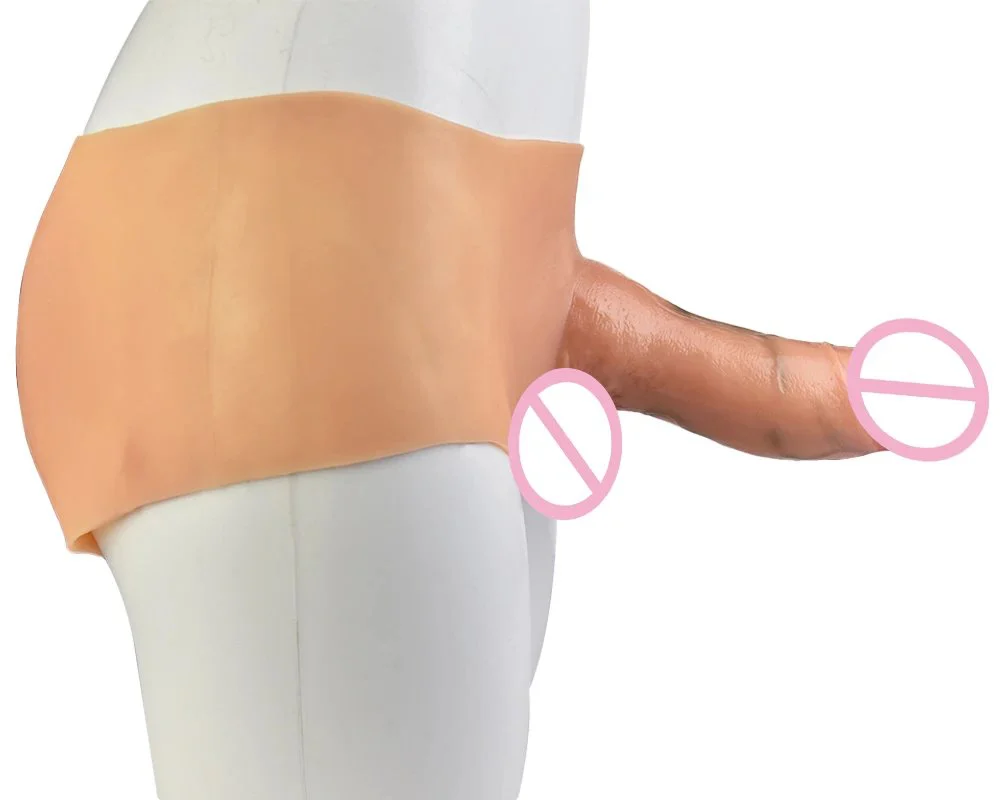 Realistic Penis Form Strap-on Liquid Silicone Penis Pants Ultra Realistic Penis Pants Sex Toys for Women Toys