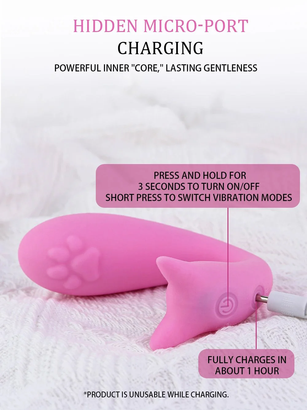 New Waterproof and Rechargeable Mini Vibrator Clitoris Vibrator Personal Massager G Spot Vibrator Women Adult Toys