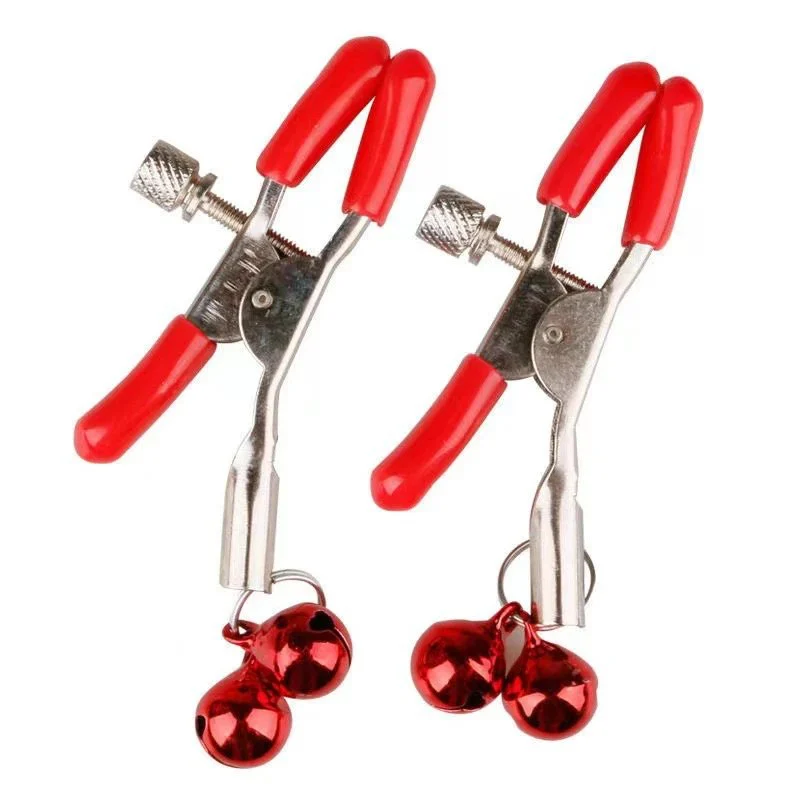 Bondage Toys Breast Stimulator Female Sex Toy Nipple Clamps with Ring