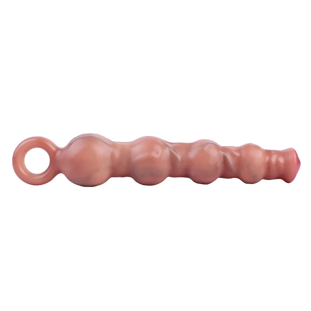 Multi-knot Penis Simulation Vibrator Female Silicone Masturbator Vaginal Massager Anal Plug Adult Sex Toys