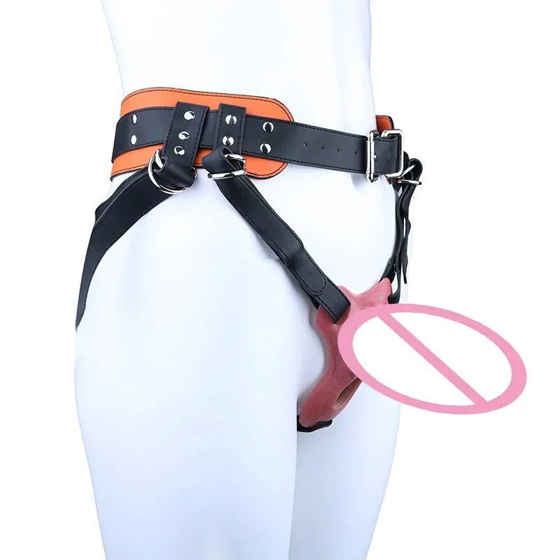 Leather Restraint Straps for Securing Penises and Male Chastity Devices Available in Four Colors and Four Sizes Adjustable