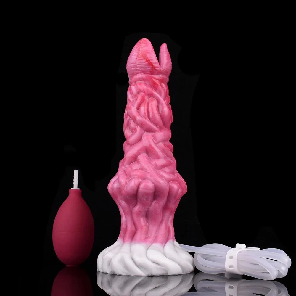 Soft Liquid Silicone Ovipositor Squirting Sex Toy Orgasm Squirting Ejaculation Masturbator for Man Dna Woman