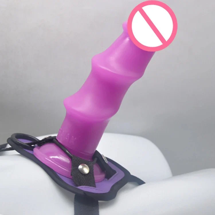 Lesbian Sex Toy Plastic Dildo with Pants Dildo Pants Penis with Belt Dildo Harness for Women